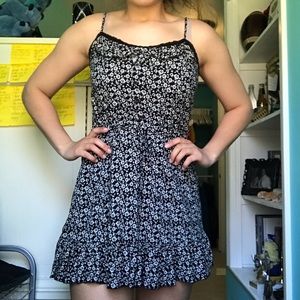 Black summer dress